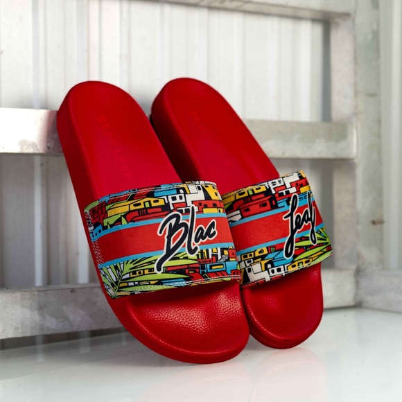 Blac Leaf TROPICAL PARADISE SLIDES - Picture 1 of 3